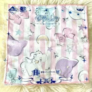 Sailor Moon Ichiban Kuji Pajama Party Hand towel Luna Artemis